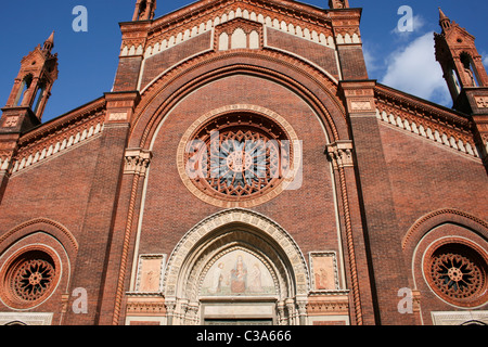 L'église de Santa Maria del Carmine, Milan, Italie Banque D'Images