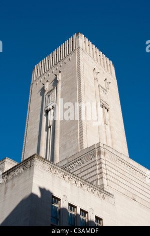 St Georges de La Tour De Ventilation Dock Liverpool Angleterre Banque D'Images