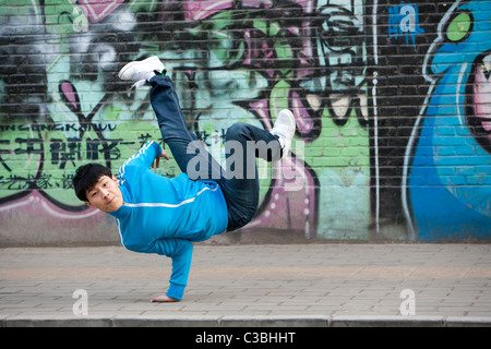 Breakdancer Banque D'Images