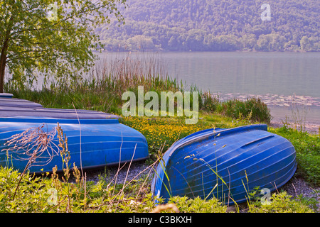 Lago di Piano - Lombardie - Italie Banque D'Images