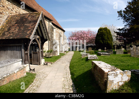 Eglise Saint Pierre et Saint Paul Saltwood Hythe Kent Banque D'Images