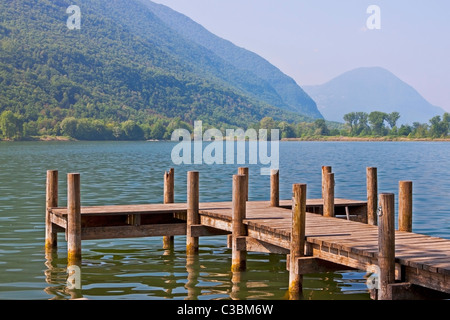 Lago di Piano - Lombardie - Italie Banque D'Images