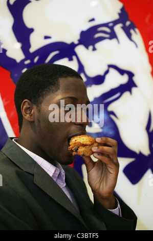 Image d'illustration de KFC ; partie de l'YUM ! Groupe de marques. Banque D'Images