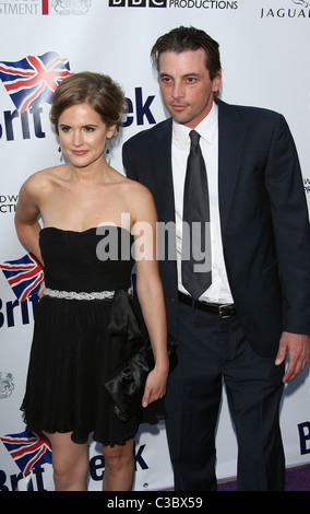 AMELIA JACKSON SKEET ULRICH GRIS CHAMPAGNE LANCEMENT DU BRITWEEK LOS ANGELES CALIFORNIA USA 26 avril 2011 Banque D'Images