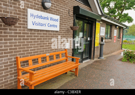 Centre des visiteurs à la prison d'Hydebank Wood, le Centre pour jeunes délinquants Belfast Banque D'Images