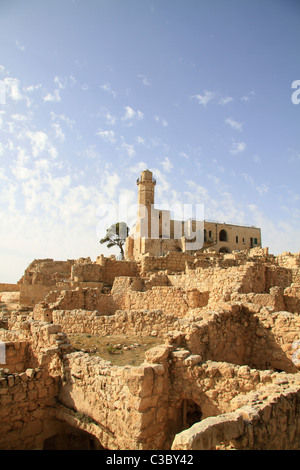 Israël, Jérusalem montagnes, Nabi Samuel sur le mont Shmuel Banque D'Images