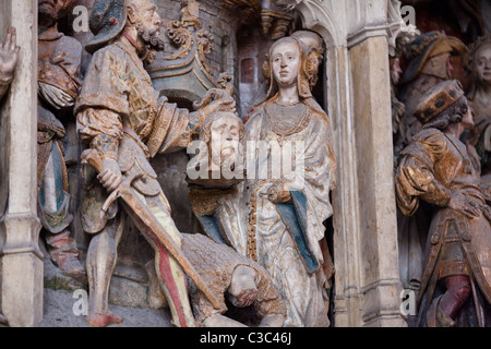 Amiens Cathédrale notre dame de France Banque D'Images