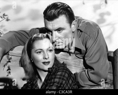 JOAN FONTAINE, GEORGE BRENT, LES AFFAIRES DE SUSAN, 1945 Banque D'Images