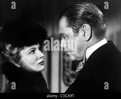 JOAN FONTAINE, Herbert Marshall, IVY, 1947 Banque D'Images