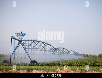 Système d'irrigation des cultures agricoles Banque D'Images