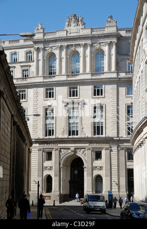 Numéro 41 Lothbury, Londres, Angleterre Banque D'Images