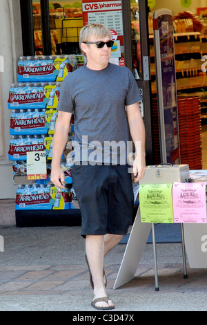 Rick Schroder shopping à CVS Pharmacy à Malibu à Los Angeles, Californie - 16.07.09 Banque D'Images