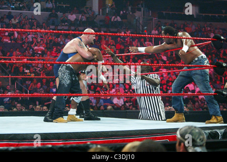 Big Show WWE Raw tenue à l'Verizon Center. Washington DC, USA - 27.07.09 Banque D'Images