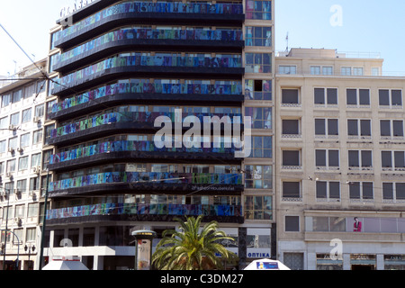 La Grèce place Omonia Athènes attika Banque D'Images