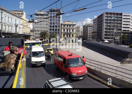 La Grèce place Omonia Athènes attika Banque D'Images