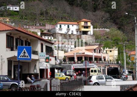 Nun's Valley village Curral das Freiras Madère Banque D'Images