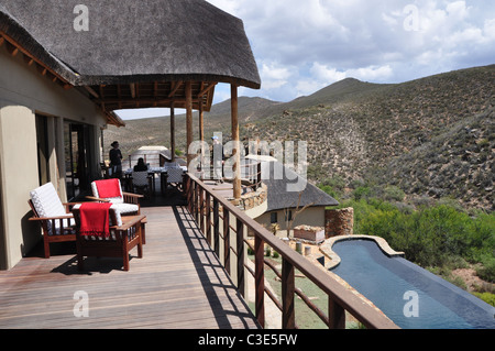 White Lion Lodge, Sanbona wildlife reserve Banque D'Images