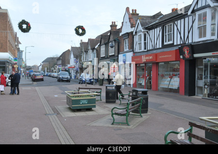 Le centre-ville de Horley, Banque D'Images