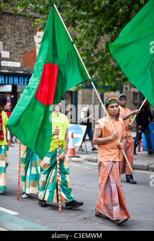 Baishakhi Mela, Brick Lane, Londres, Angleterre, Royaume-Uni. Banque D'Images