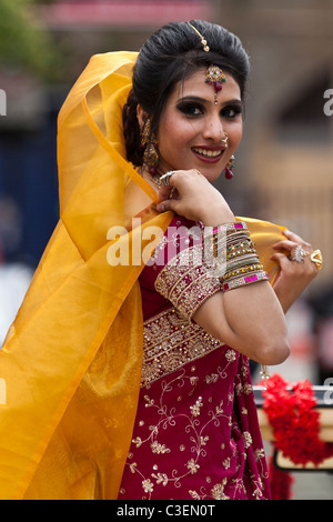 Baishakhi Mela, Brick Lane, Londres, Angleterre, Royaume-Uni. Banque D'Images