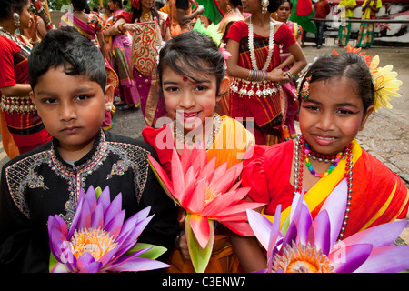 Londres, ANGLETERRE - Mela Baishakhi bangladais, les célébrations du Nouvel An à Londres Banque D'Images