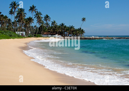 Koggala Beach Côte Sud Sri Lanka Banque D'Images