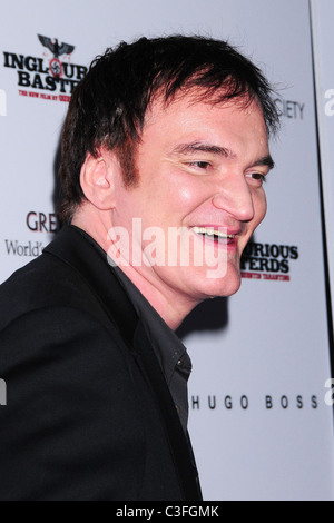 La société Quentin Tarantino cinéma & Hugo Boss 'Inglourious Basterds' au théâtre SVA New York City, USA - Banque D'Images