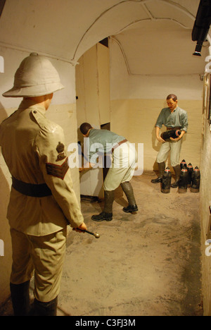 Fort Silosa sur l'île de Sentosa Banque D'Images