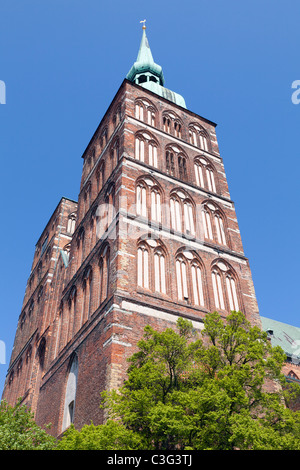 St Nikolai Kirche, Stralsund, Mecklenburg Vorpommern, Allemagne Banque D'Images