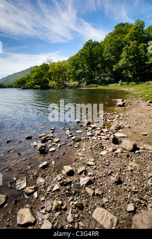 Voilà en Balquhidder glen Loch, partie du Loch Lomond et des Trossachs national park Central Scotland prises le jour d'amende Banque D'Images