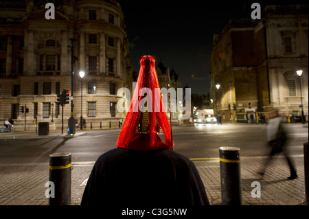 Le Soldat de garde à Horse Guards Banque D'Images