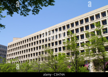 Federal Bureau of Investigation, un organisme du ministère de la Justice des États-Unis à Washington, D.C. Banque D'Images