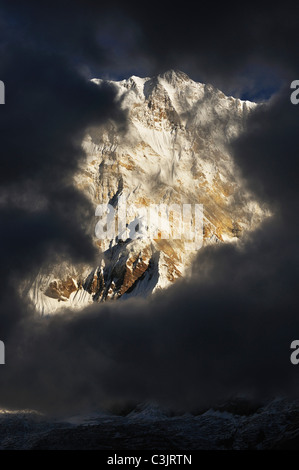 L'Asie, Népal, Région de l'Ouest, vue sur les plages de l'himalaya Banque D'Images