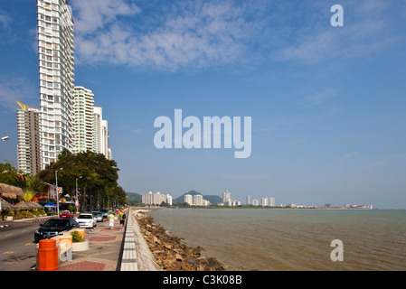Les plages de Georgetown, Penang Banque D'Images