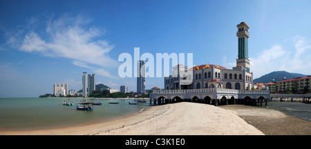 La mosquée flottante, Penang Banque D'Images