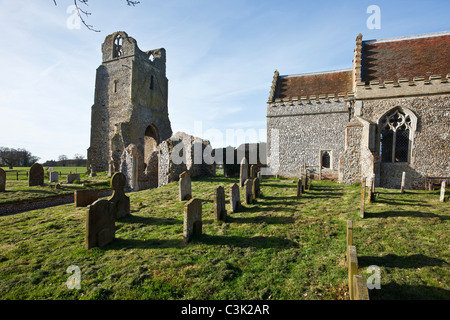 Une église sur un domaine privé' in 'North Norfolk' UK Banque D'Images