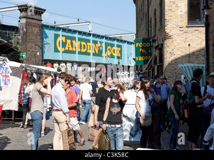 Camden Lock Market - Londres Banque D'Images