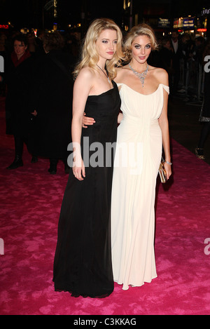 Talulah Riley et Tamsin Egerton première mondiale de St Trinian's 2 : La Légende de Fritton's Gold tenue à l'Empire Leicester Banque D'Images