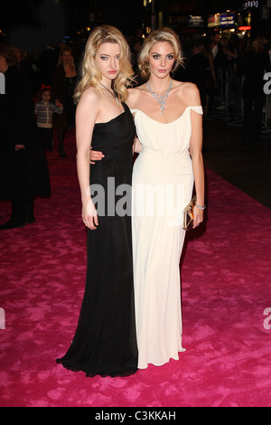 Talulah Riley et Tamsin Egerton première mondiale de St Trinian's 2 : La Légende de Fritton's Gold tenue à l'Empire Leicester Banque D'Images