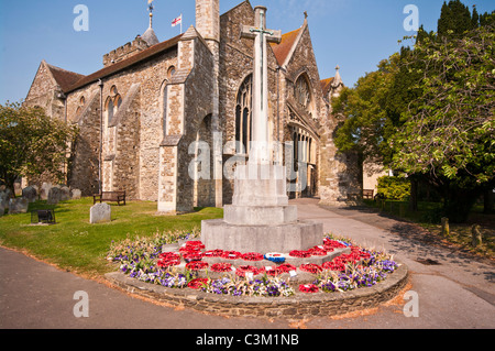 St Marys Parish Church Rye East Sussex England Banque D'Images