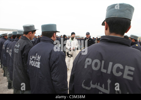 Centre de formation de la police par l'armée allemande à Kunduz Banque D'Images