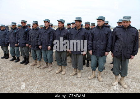 Centre de formation de la police par l'armée allemande à Kunduz Banque D'Images