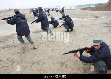 Centre de formation de la police par l'armée allemande à Kunduz Banque D'Images