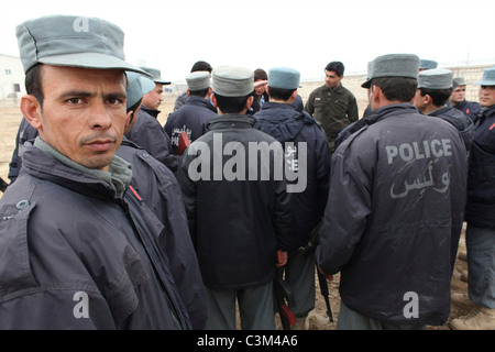 Centre de formation de la police par l'armée allemande à Kunduz Banque D'Images