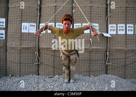 Les troupes néerlandaises en Afghanistan Banque D'Images