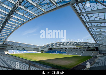 Brighton & Hove Albion nouveau stade de football à Brighton and Hove, East Sussex, l'American Express Community Stadium ou Amex Stadium. Banque D'Images