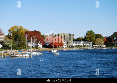 Mystic Seaport, Connecticut, USA Banque D'Images