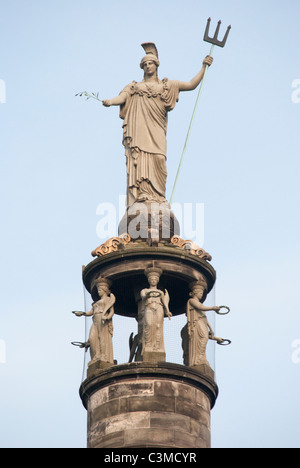 Le monument de Britannia, Great Yarmouth, Norfolk. Banque D'Images