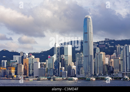 L'horizon de Hong Kong Banque D'Images