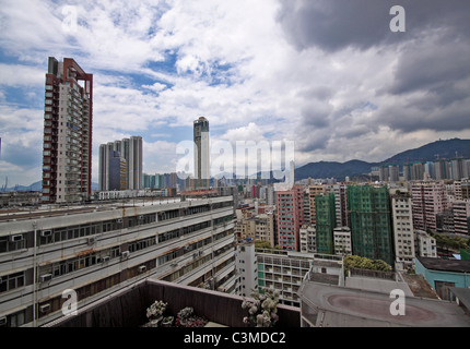 L'horizon de Hong Kong Banque D'Images